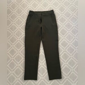Lululemon olive green pants Size 4